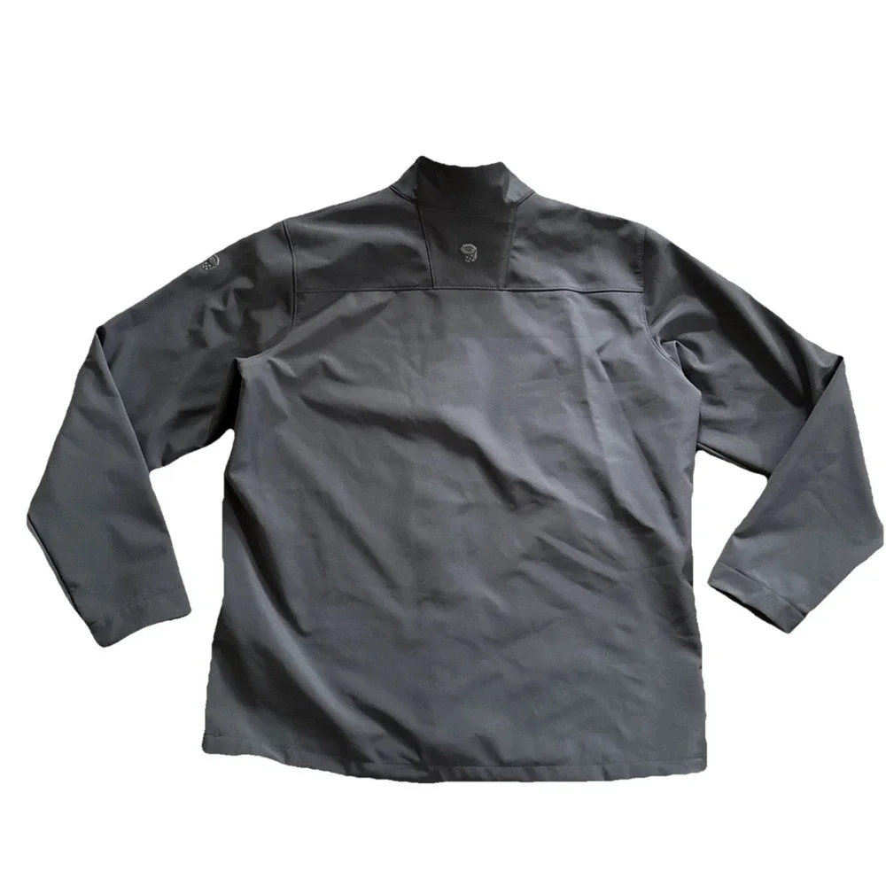 Mountain Hardwear Fairing Jacket Men 2XL Gray AirShield Softshell Windproof